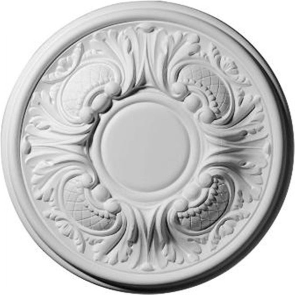 Dwellingdesigns 11.75 in. OD x 3.50 in. ID Wakefield Ceiling Medallion DW2572324